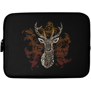 Deer Zentangle Style Laptop Sleeves