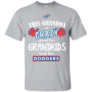 This Grandma Is Crazy About Her Grandkids And Her Los Angeles Dodgers Tshirt