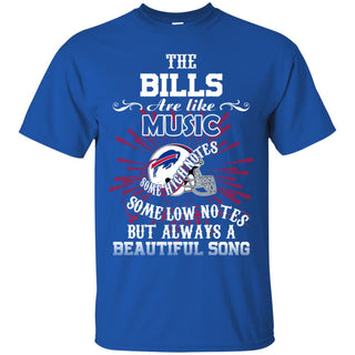 The Buffalo Bills Are Like Music Tshirt For Fan