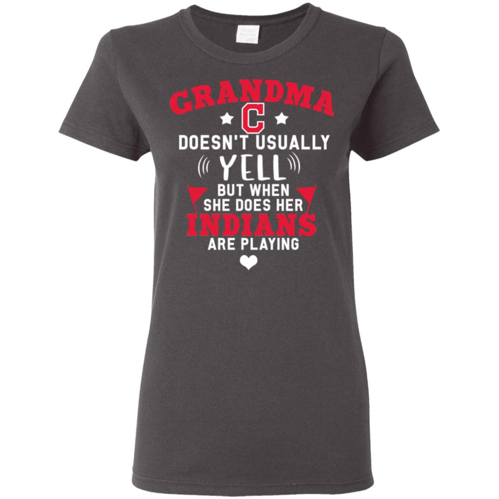 Cool But Different When She Does Her Cleveland Indians Are Playing T Shirt