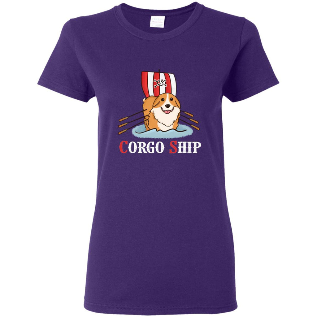 Corgo Ship Corgi Tee Shirt