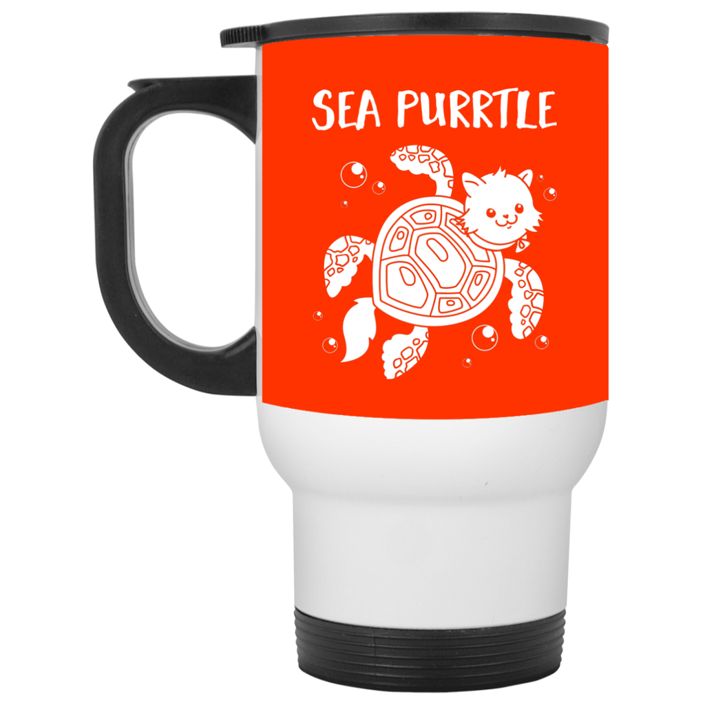 Cute Cat Mugs - Sea Purrtle Ver 2, is cool gift for your friends