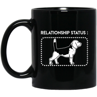 Relationship Status - Beagle Mugs