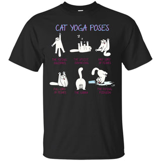 Cat Yoga Poses Shirts