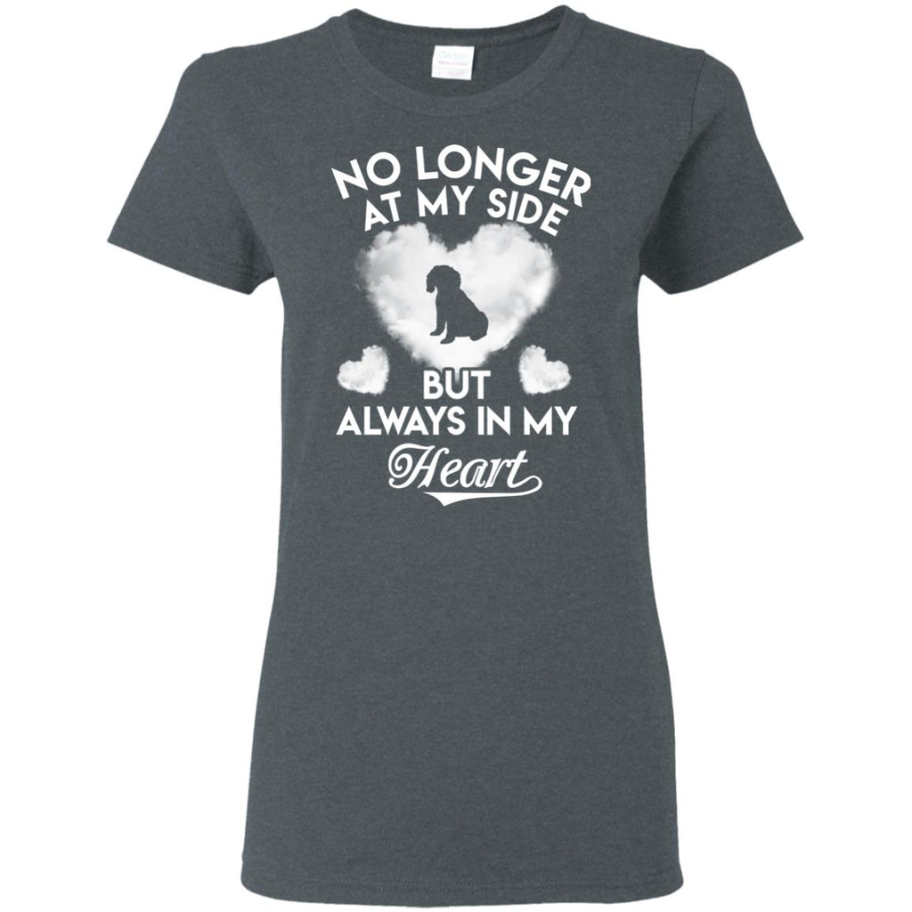 No Longer At My Side But Always In My Heart Poodle Tshirt For Poo Lover