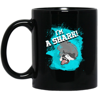 I'm A Husky Shark Mugs For Lover