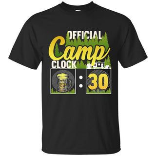 Beer O'clock Camping T Shirts