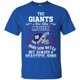 The New York Giants Are Like Music Tshirt For Fan