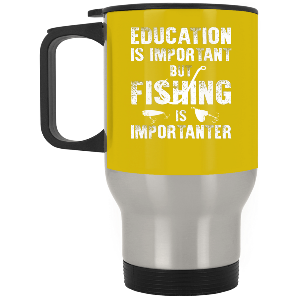 Fishing Is Importanter Fishing Mugs