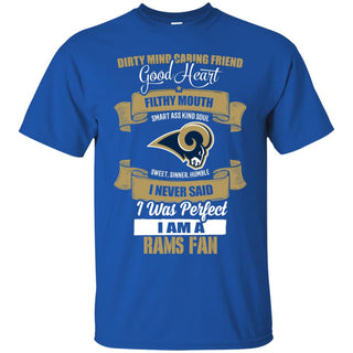 I Am A Los Angeles Rams Fan Tshirt For Lover