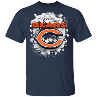 Amazing Earthquake Art Chicago Bears T Shirt