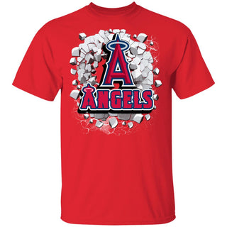 Amazing Earthquake Art Los Angeles Angels T Shirt