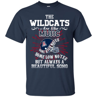 The Arizona Wildcats Are Like Music Tshirt For Fan