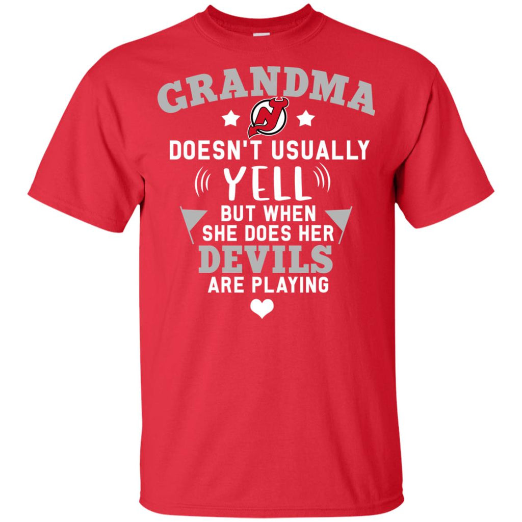Cool But Different When She Does Her New Jersey Devils Are Playing Tshirt