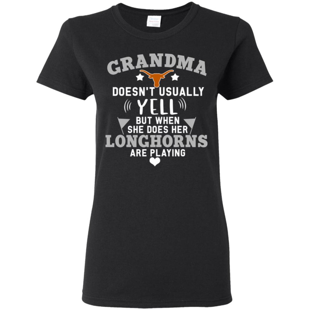 Cool But Different When She Does Her Texas Longhorns Are Playing Tshirt