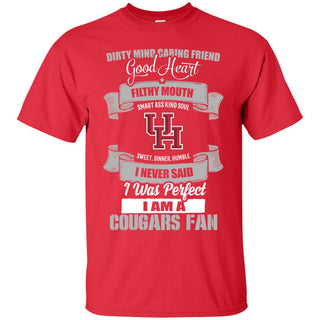 I Am A Houston Cougars Fan Tshirt For Lovers