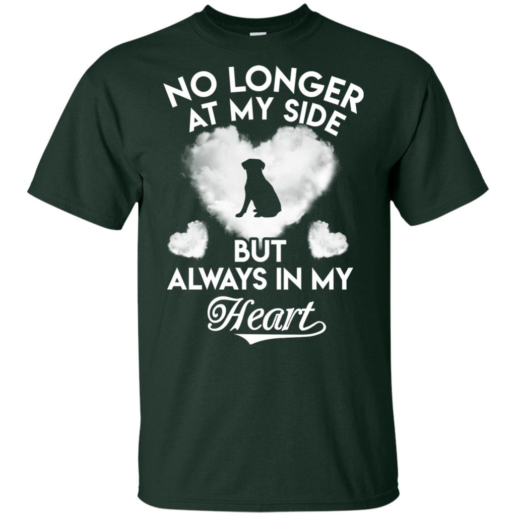 No Longer At My Side But Always In My Heart Pitbull Tshirt For Lover