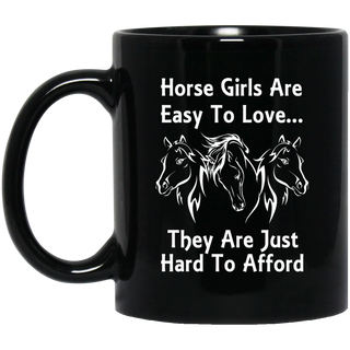 Horse Girls Are Easy To Love Horse Mugs