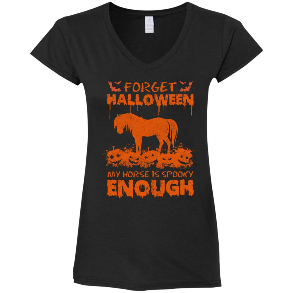 Forget Halloween My Horse Is Spooky Enough Horse Tshirt For Lover