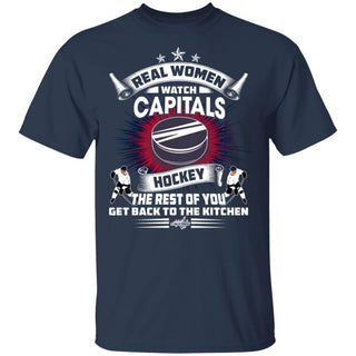 Real Women Watch Washington Capitals Gift T Shirt