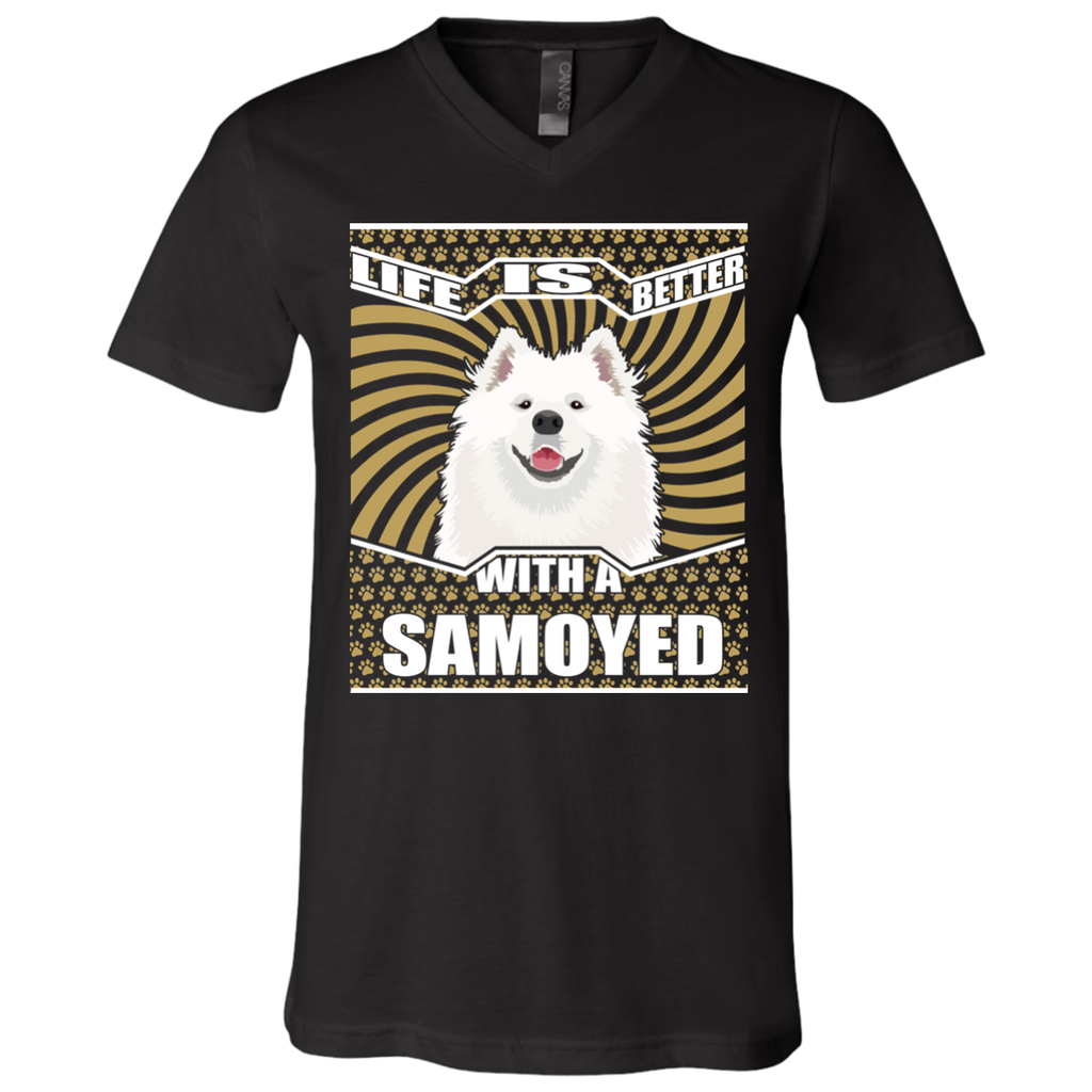 Life Is Better With A Samoyed Cute True Samoyed Tshirt For Lover