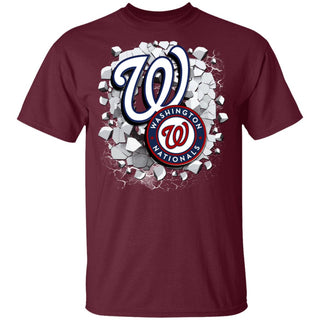 Amazing Earthquake Art Washington Nationals T Shirt