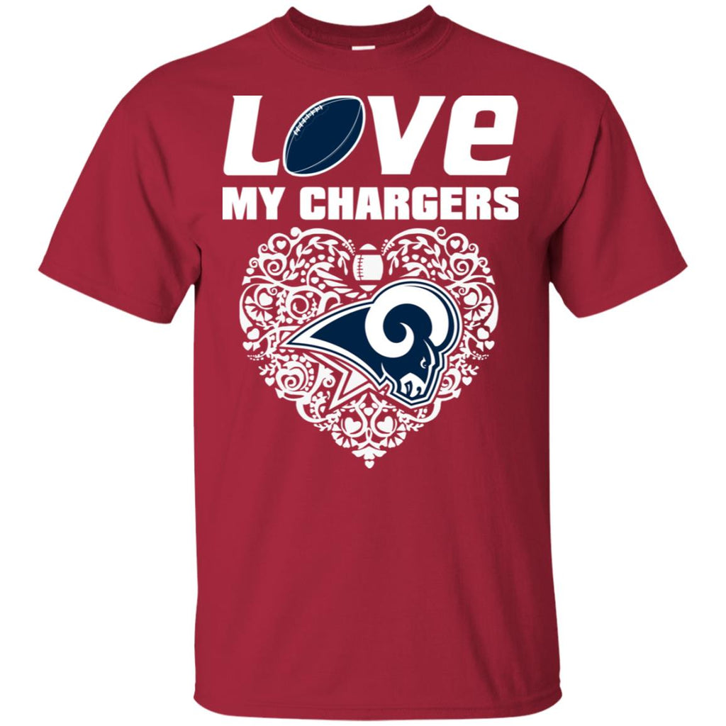I Love My Teams Los Angeles Rams T Shirt