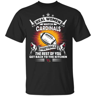 Real Women Watch Arizona Cardinals Gift T Shirt