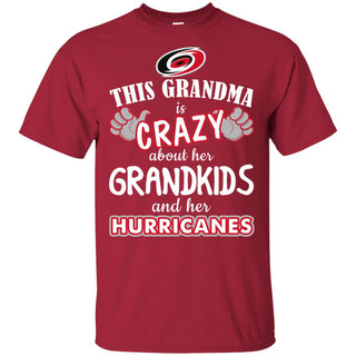 This Grandma Is Crazy About Her Grandkids And Her Carolina Hurricanes T Shirt