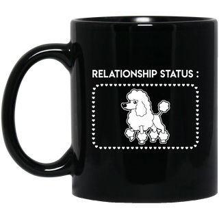 Relationship Status - Poodle Mugs