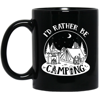 Nice Camping Mugs - I'd Rather Be Camping, is cool gift for friends