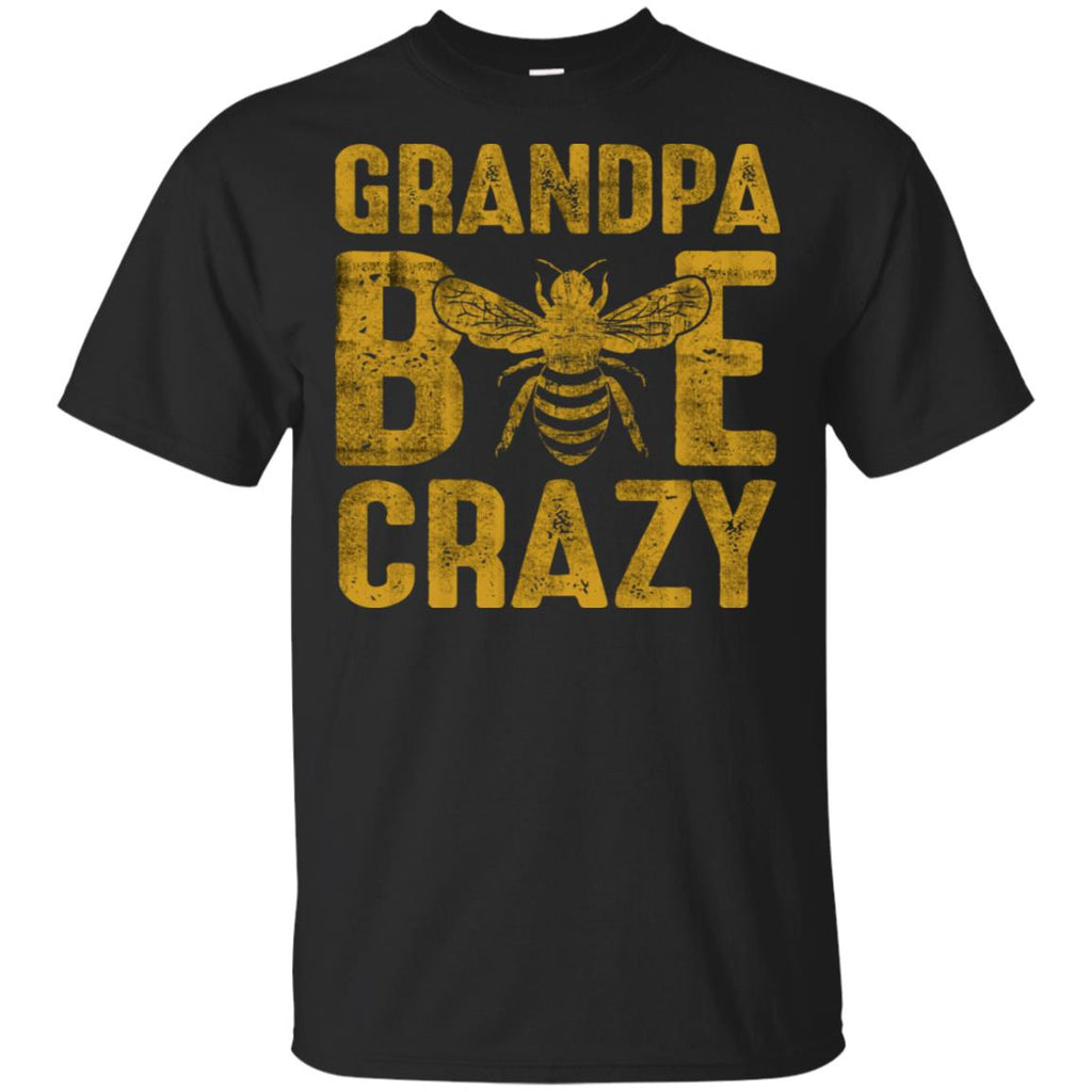 Grandpa Bee Crazy T Shirt Funny Family