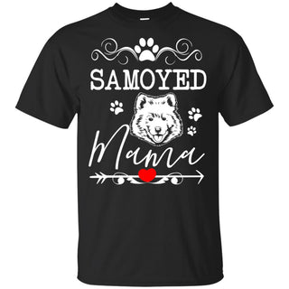 Great Samoyed Mama T Shirt In Family