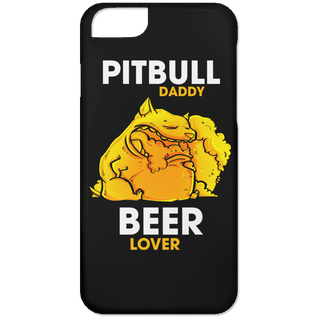 Pitbull Daddy Beer Lover Phone Cases