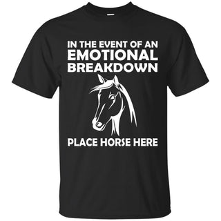 Place Horse Here Horse T Shirts