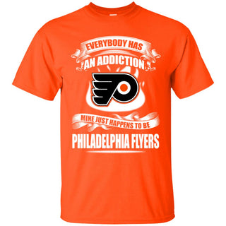 Has An Addiction Mine Just Happens To Be Philadelphia Flyers Tshirt