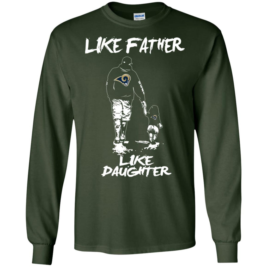 Great Like Father Like Daughter Los Angeles Rams T Shirts