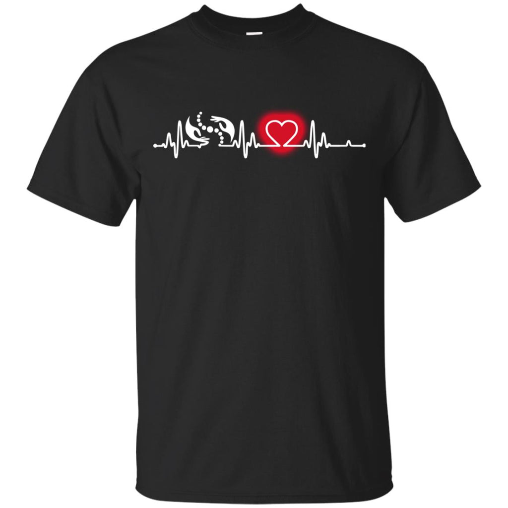 Heart Beat Red Physiotherapist Tshirt For lover