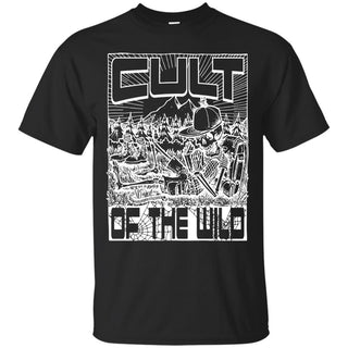 Nice Camping Black Tee Shirt Cult Of The Wild is an awesome gift