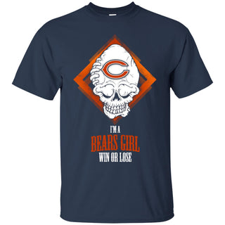 Chicago Bears Girl Win Or Lose Tee Shirt