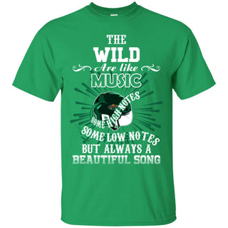 The Minnesota Wild Are Like Music Tshirt For Fan