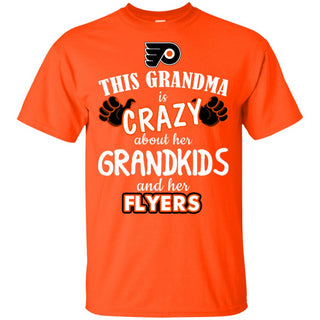 This Grandma Is Crazy About Her Grandkids And Her Philadelphia Flyers Tshirt