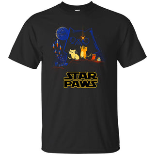Star Paws T Shirt For cat Lover