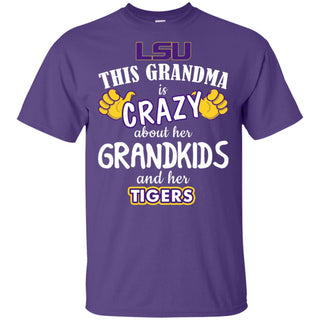 This Grandma Is Crazy About Her Grandkids And Her LSU Tigers T Shirt