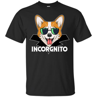 Cute Corgi Tee Shirt - Incorgnito is cool gift for friends and family