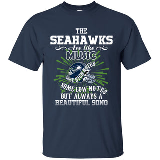 The Seattle Seahawks Are Like Music Tshirt For Fan