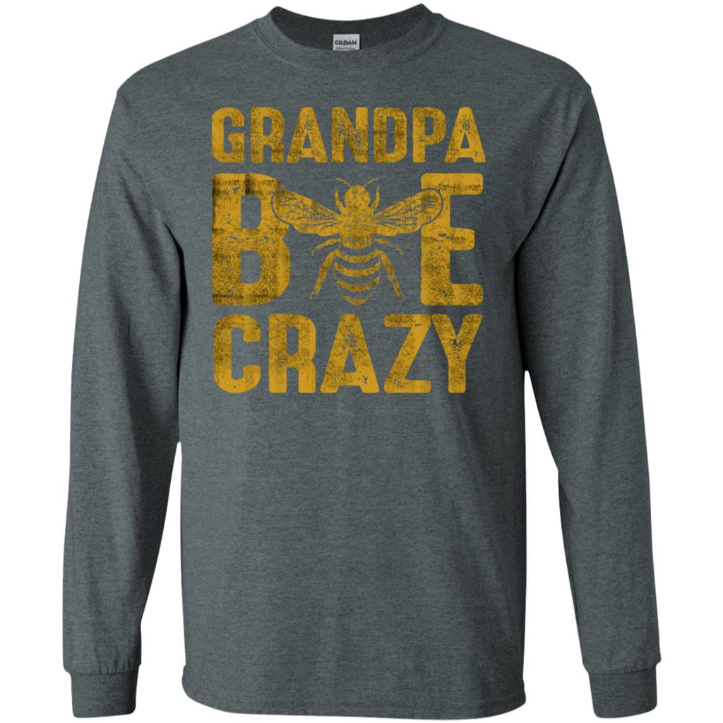Grandpa Bee Crazy T Shirt Funny Family