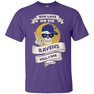 Cute Skull Say Hi Baltimore Ravens Tshirt For Fan