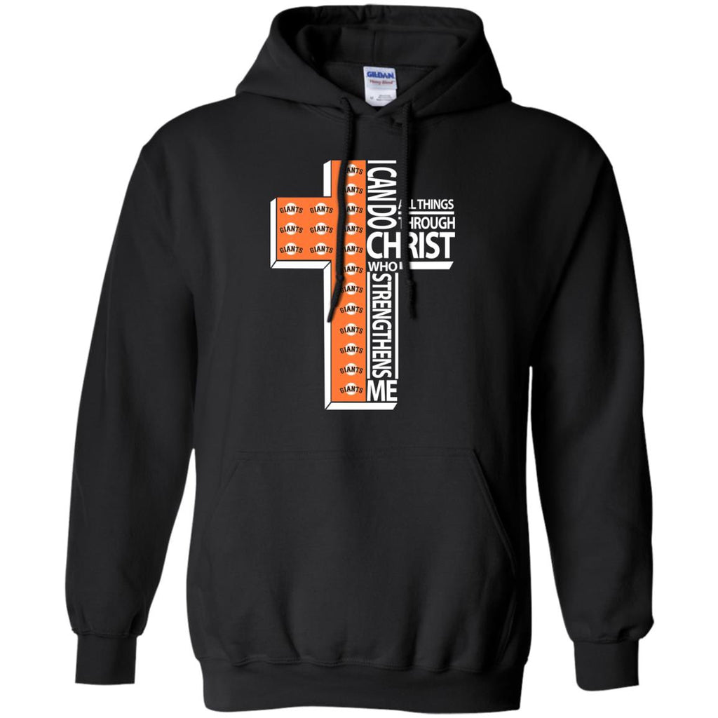 Gorgeous I Can Do All Things Through Christ San Francisco Giants T Shirts