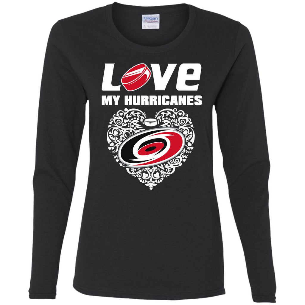 I Love My Teams Carolina Hurricanes T Shirt